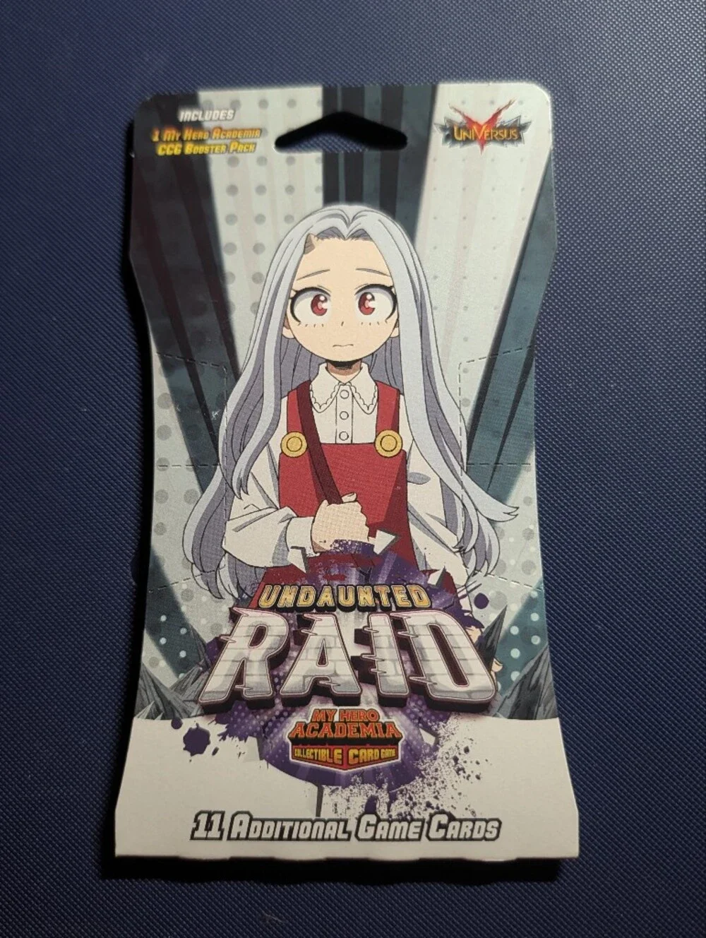 Universus My Hero Academia Undaunted Raid Sleeved Booster Pack
